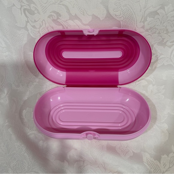 NEW (NIP) Tupperware Pink Stuffable Accessory Organizer (Jewelry not included) - Picture 2 of 9
